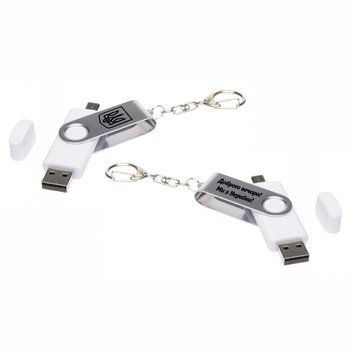 Флешпам'ять 32 Гб з USB і micro-USB П-91343206/1 фото