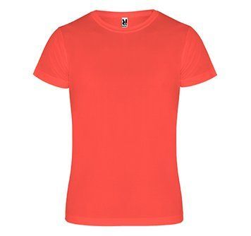 Футболка спортивна "Камера" XXL, Кораловий флуоресцентний Т- 0450-234-2XL фото