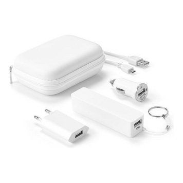 Набір зарядних пристроїв та повербанк 2000 mAh П-39732606 фото